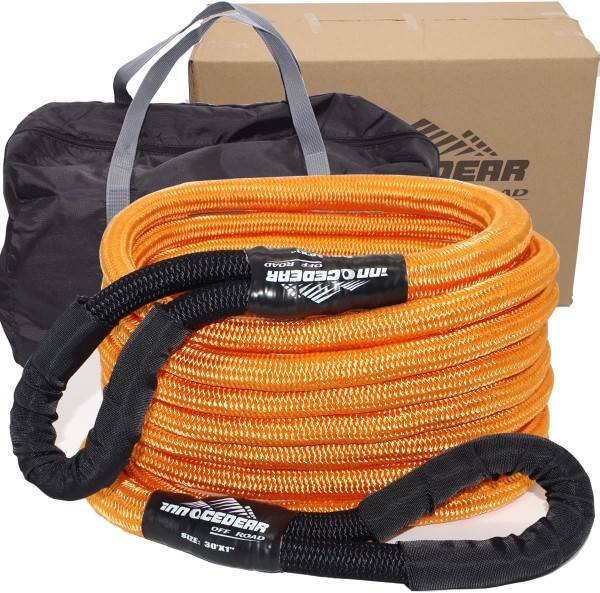 Innocedear 1×30ft Heavy Duty Kinetic Recovery Rope Best Kinetic Recovery Rope