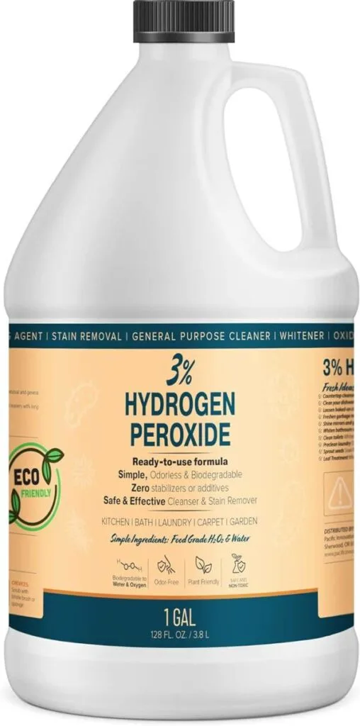 3 Hydrogen Peroxide Solution 1 Gallon