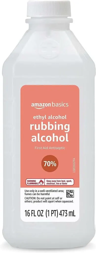 Amazon Basics 70 Ethyl Rubbing Alcohol First Aid Antiseptic